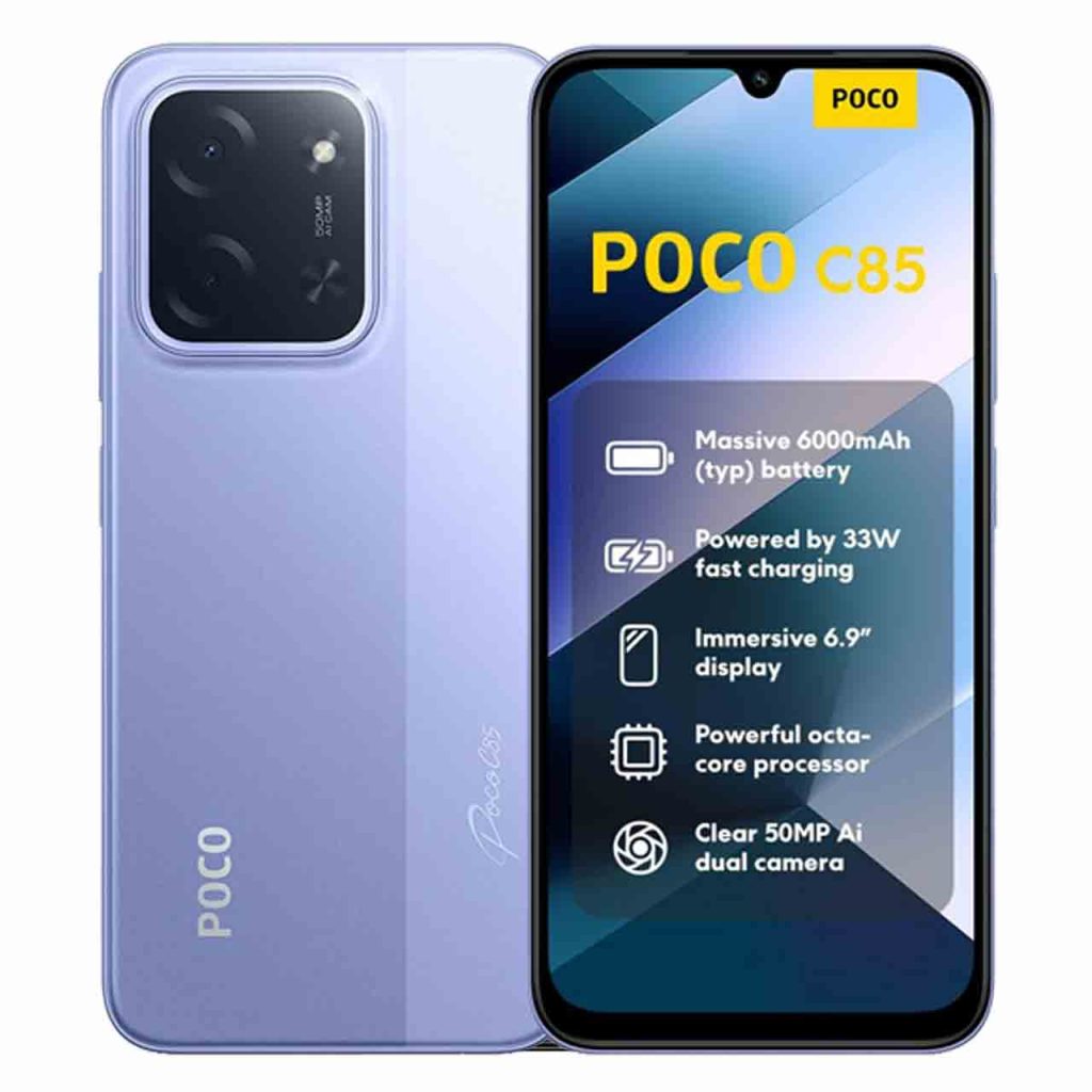 گوشی شیائومی Poco C85 ظرفیت 128GB رم 6